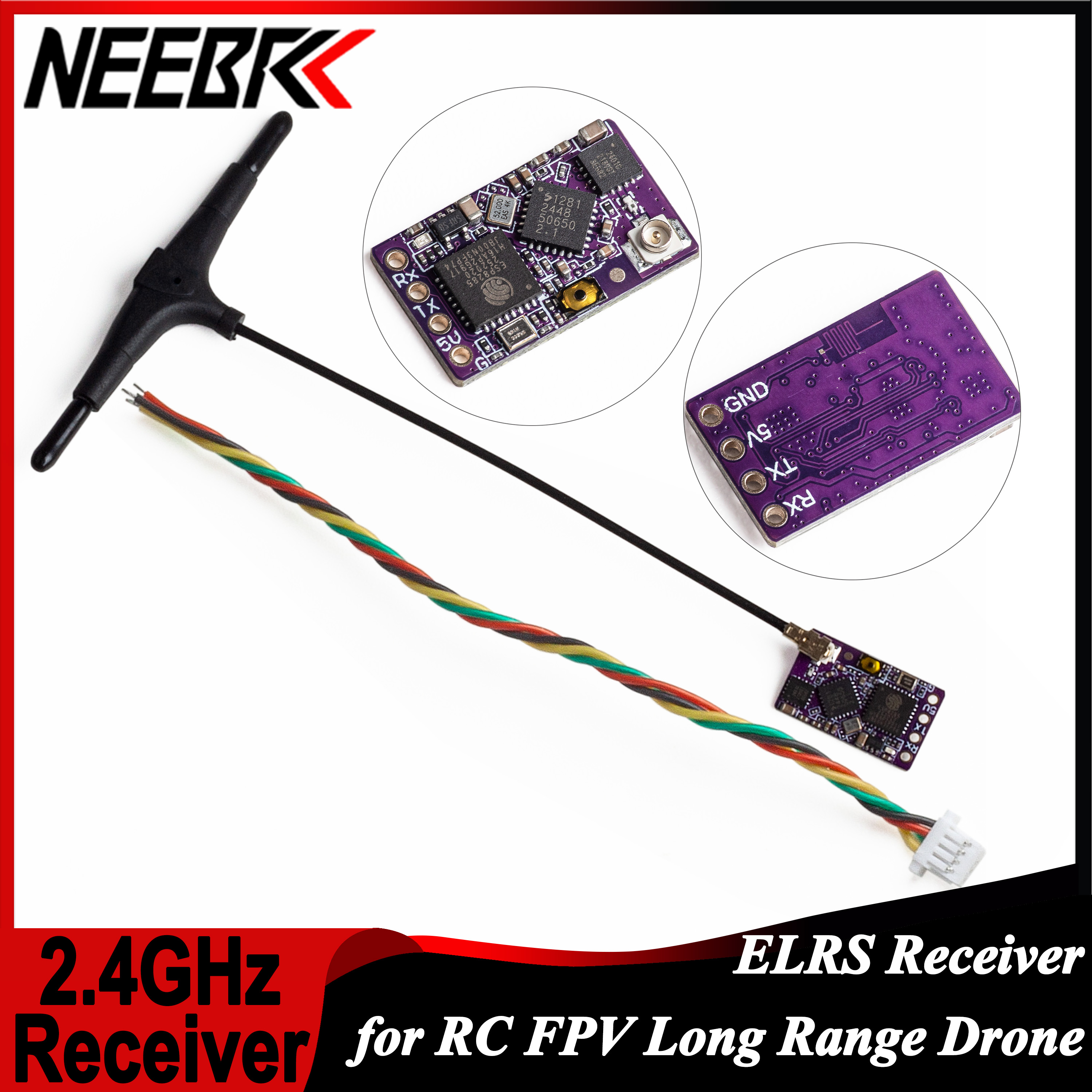 Fpv Drone Quadcopter - 1/2/5/10PCS ELRS 2.4GHz RX Long Range