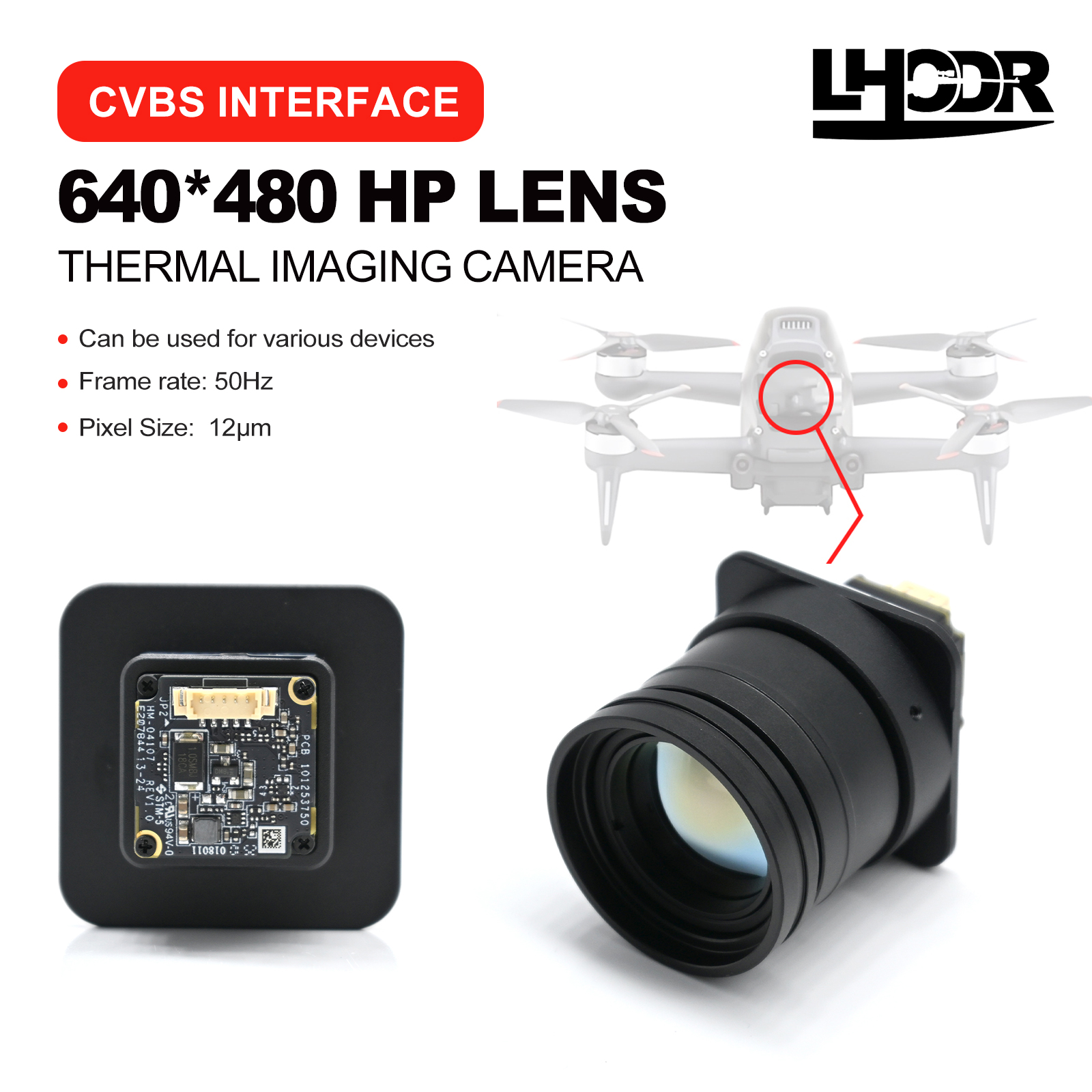 30mm 640x480 pix Drone thermal - Fpv Drone Kit recension och pris