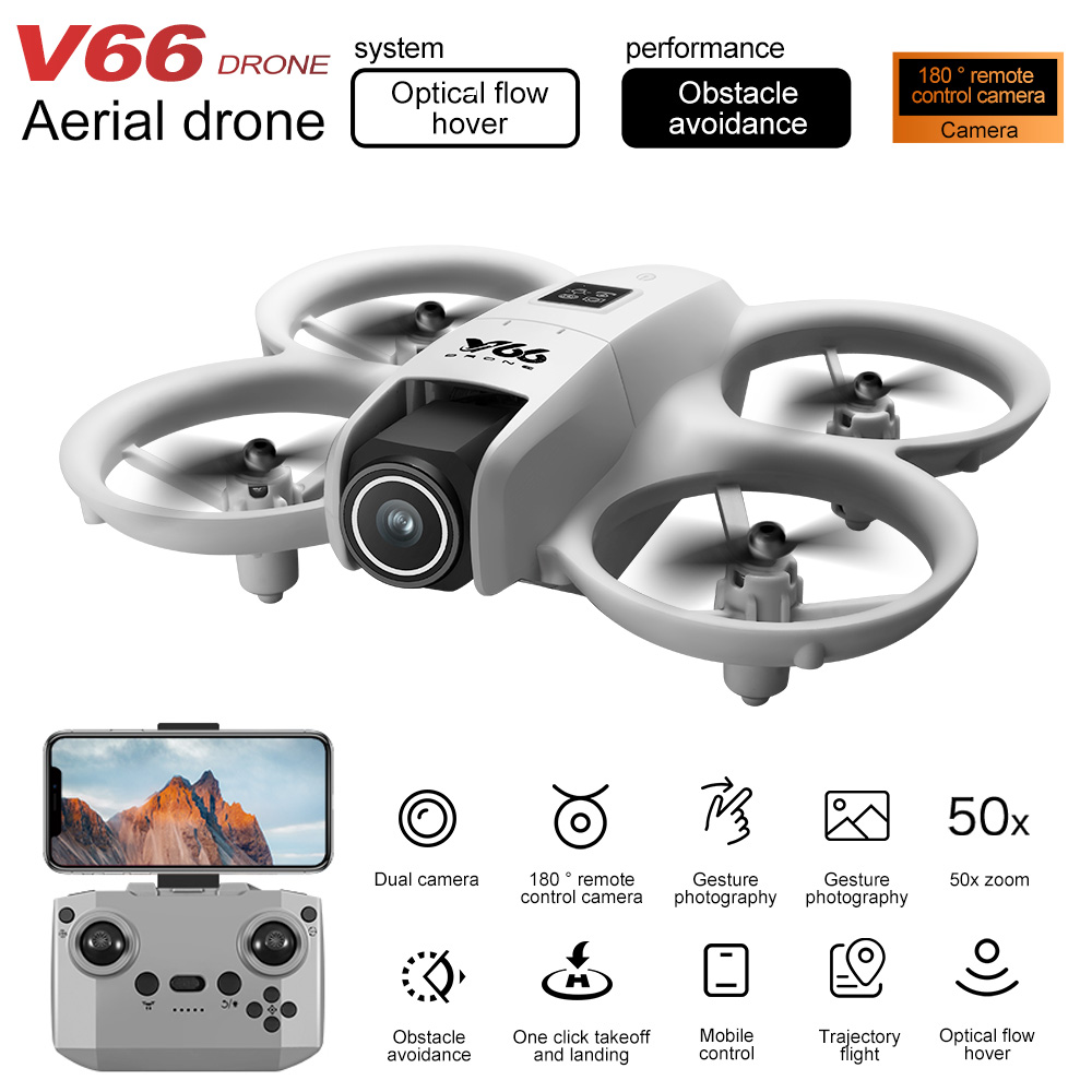 New V66 Mini Drone HD Camera 4 - Fpv Drone Charger recension och pris