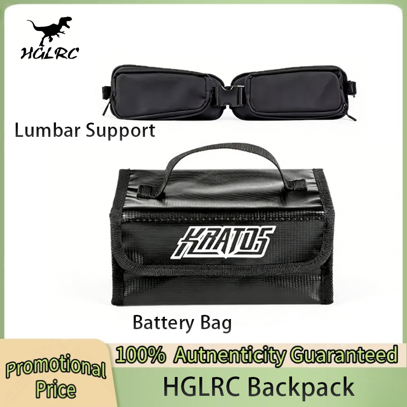 HGLRC Lumbar Support / Battery - Fpv Drone Bag recension och pris
