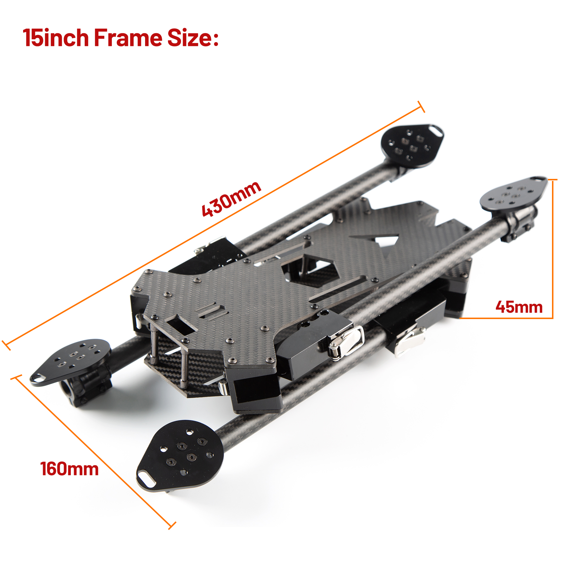 15inch /17inch FPV Carbon Fibe - Fpv Drone Kit recension och pris