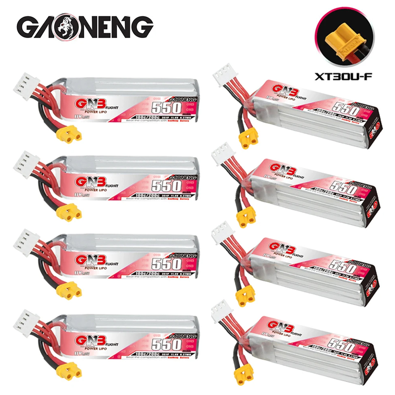 GNB HV 11.4V 550mAh 100C/200C  - Fpv Drone Battery recension och pris