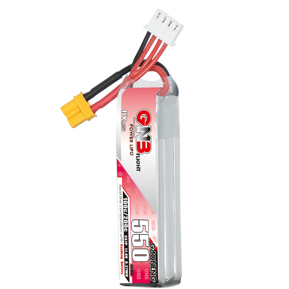 GNB HV 11.4V 550mAh 100C/200C  - Fpv Drone Battery recension och pris
