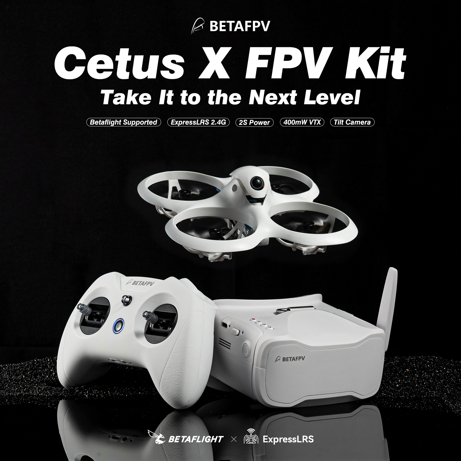BETAFPV Cetus X FPV Kit Racing - Fpv Drone Goggles recension och pris