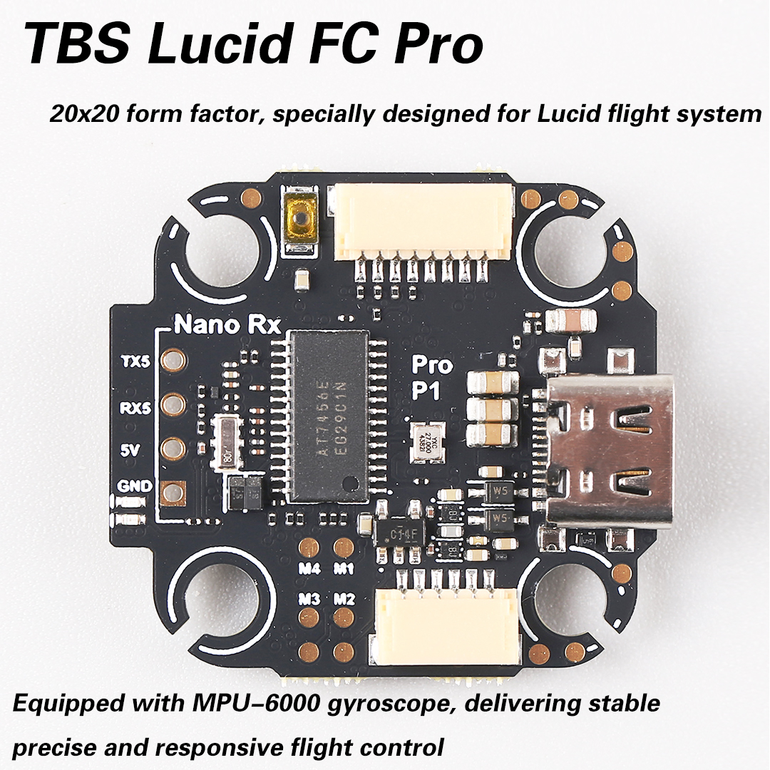 TBS Lucid FC pro Stack Compact - Fpv Drone Frame recension och pris