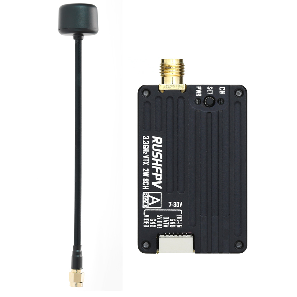 RUSHFPV 3.3G 2W VTX Transmitte - Fpv Drone Vtx recension och pris