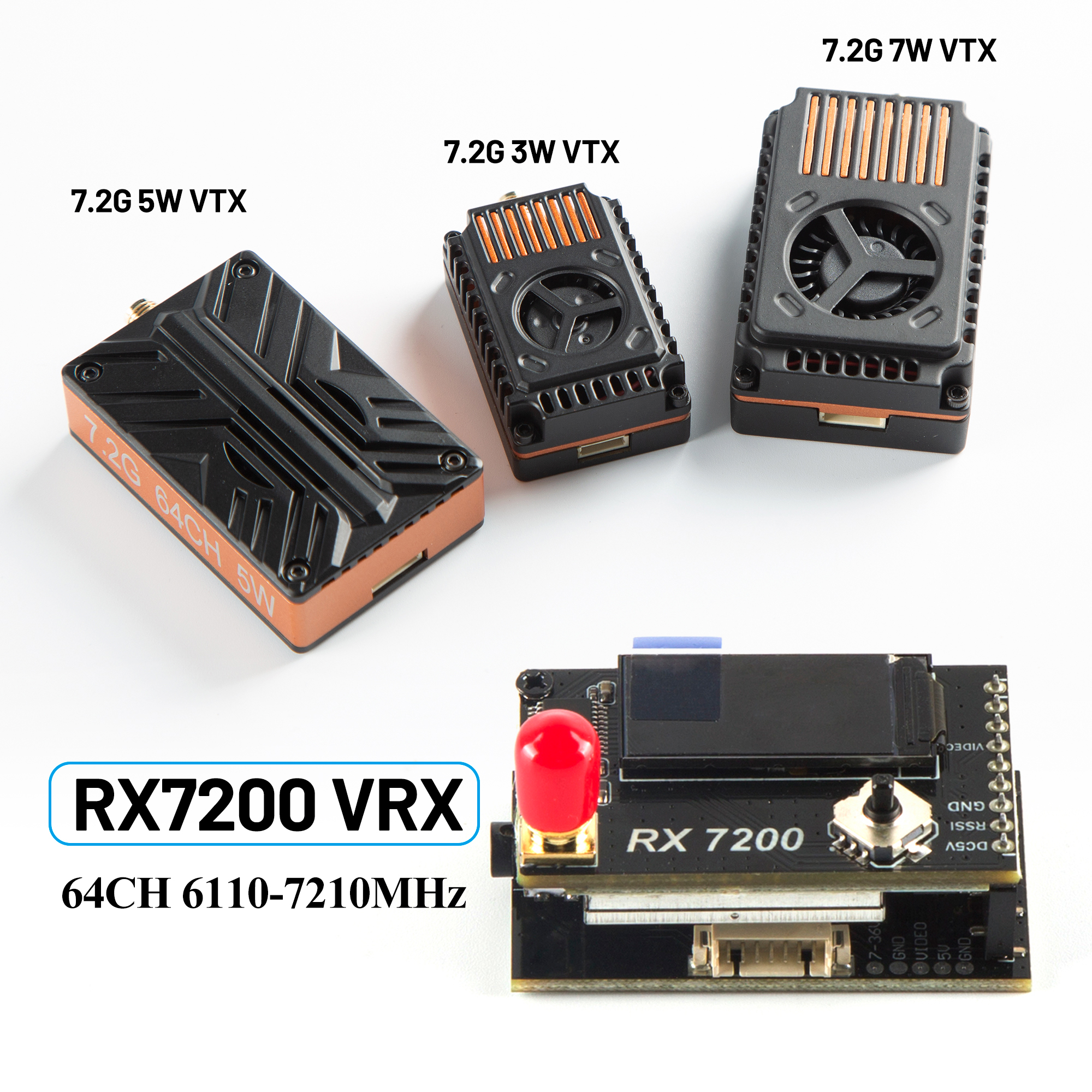 7.2G Video Receiver Module 64- - Fpv Drone Goggles recension och pris