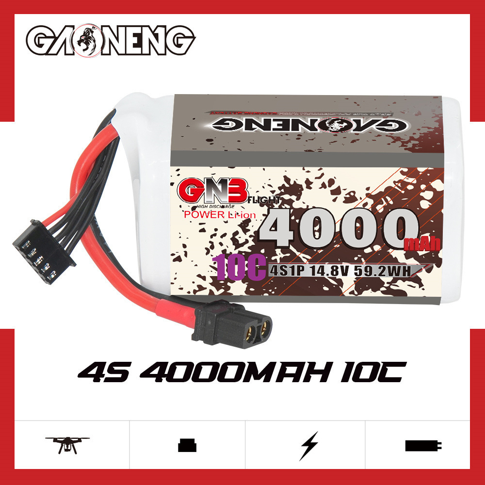 GNB 4000mAh 4S 14.8V 10C 20C W - Fpv Drone Battery recension och pris