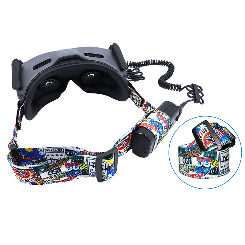 Cartoon Head Band for DJI FPV  - Fpv Drone Goggles recension och pris