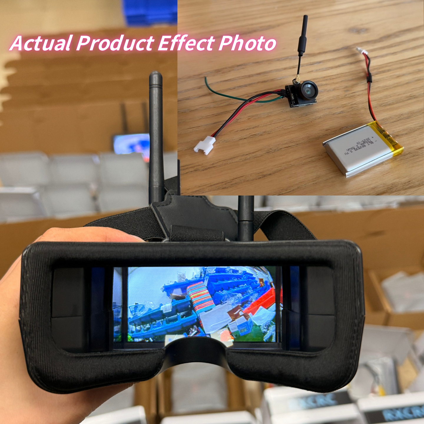 Slonwake 5.8G 48CH 200mW FPV D - Fpv Drone Receiver recension och pris