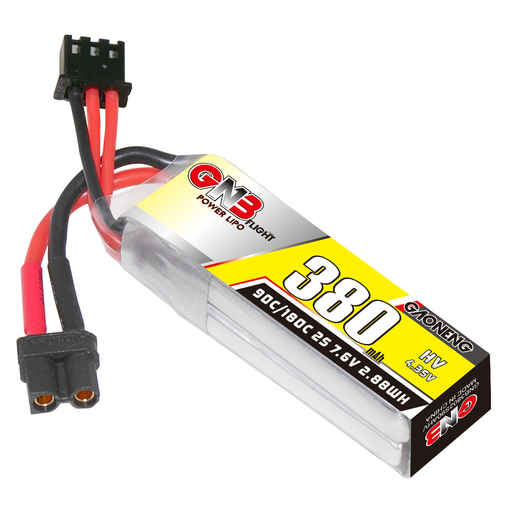 GNB 2S 7.6V 380mAh 90C/180C Li - Fpv Drone Battery recension och pris
