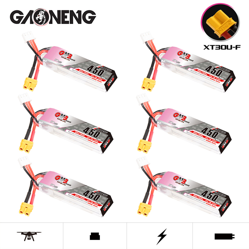 GNB LiPo Battery HV 2S 7.6V 45 - Fpv Drone Battery recension och pris