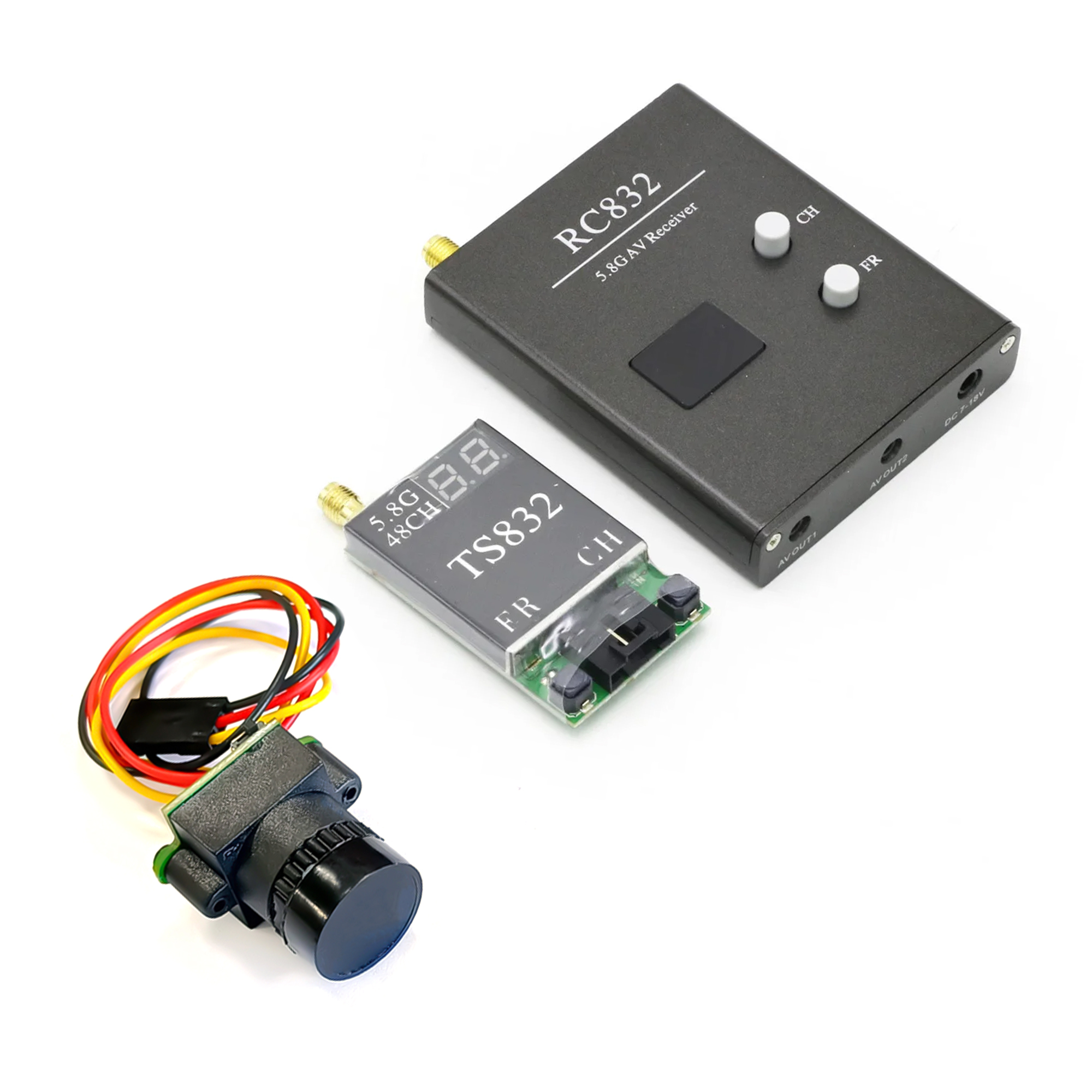 TS832 Receiver +RC832 +1000TVL - Fpv Drone Antenna recension och pris