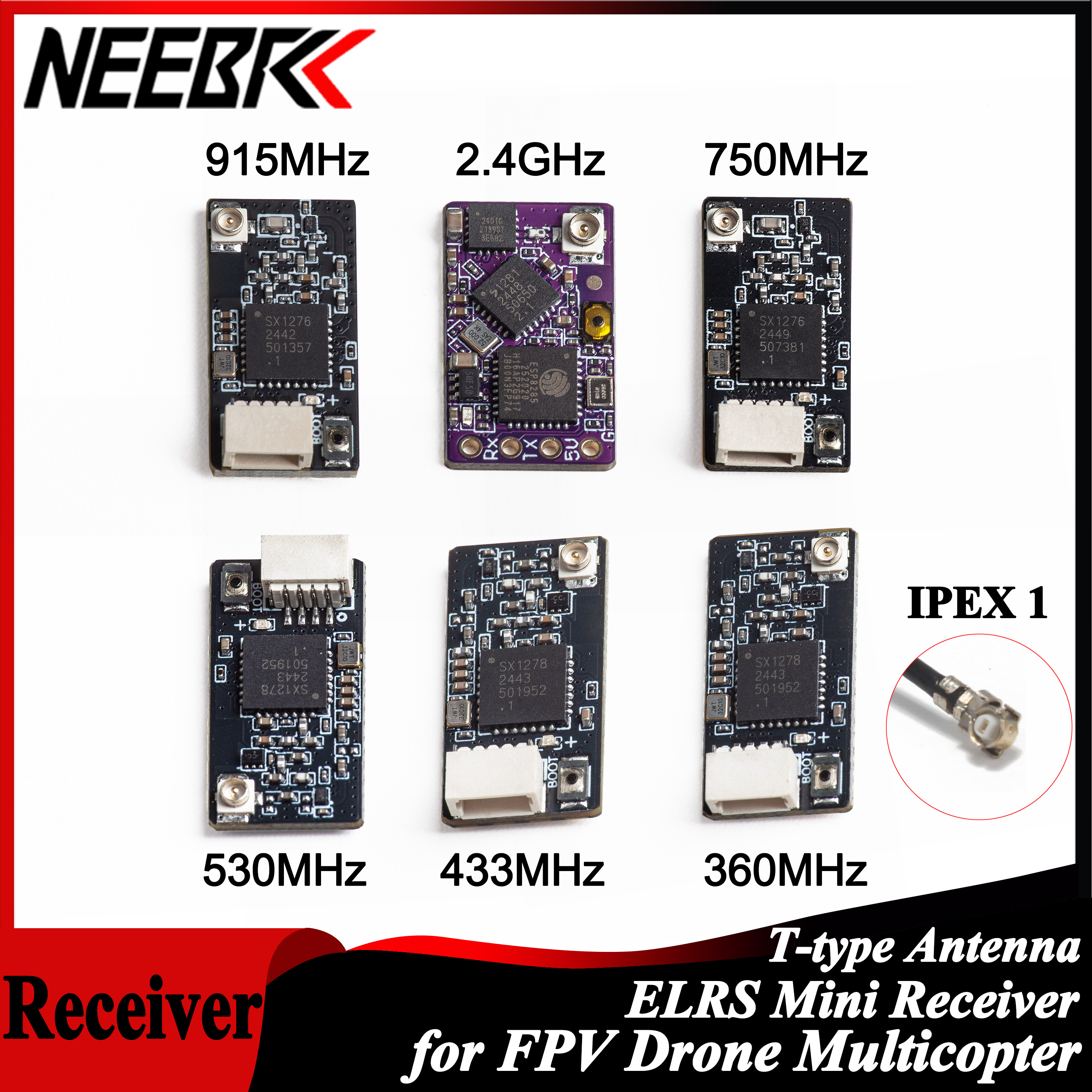 NEEBRC ELRS 2.4G/915Mhz/360Mhz - Fpv Drone Quadcopter recension och pris