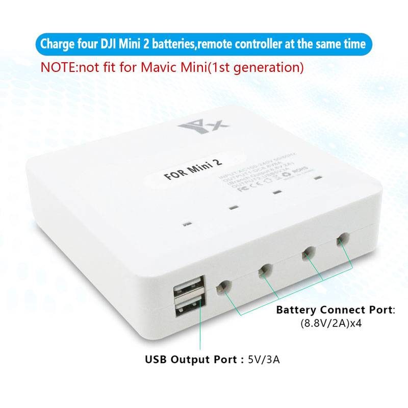 YX 6IN1 Fast Smart Battery Cha - Fpv Drone Charger recension och pris