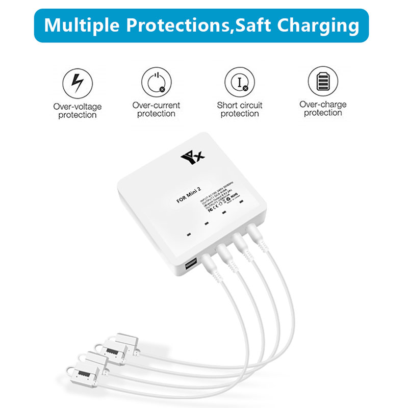 YX 6IN1 Fast Smart Battery Cha - Fpv Drone Charger recension och pris