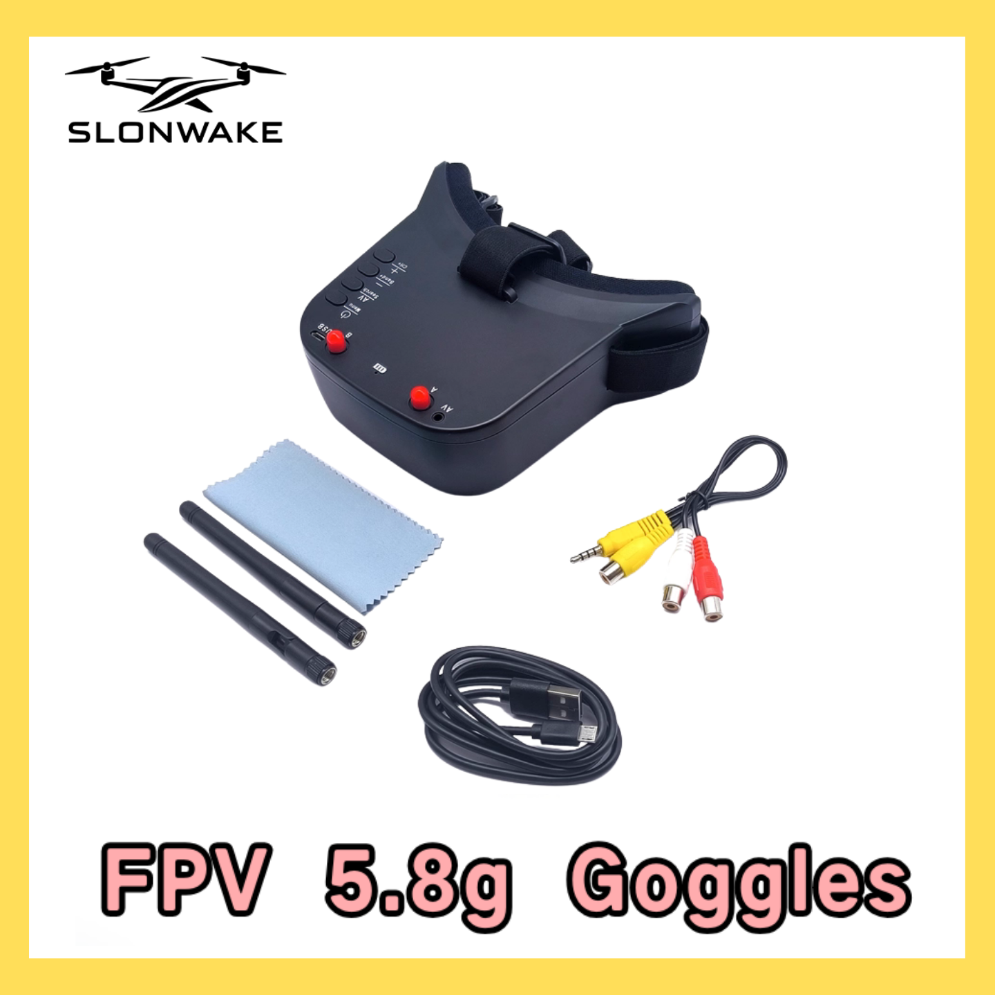 SLONWAKE 5.8G 48CH FPV 400mw V - Fpv Drone Receiver recension och pris