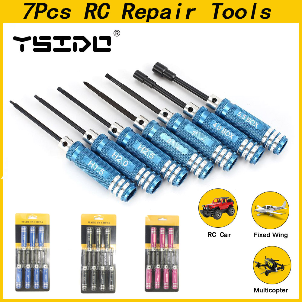 YSIDO 7Pcs 1.5 2.0 2.5mm Hex S - Fpv Drone Tool Kit recension och pris