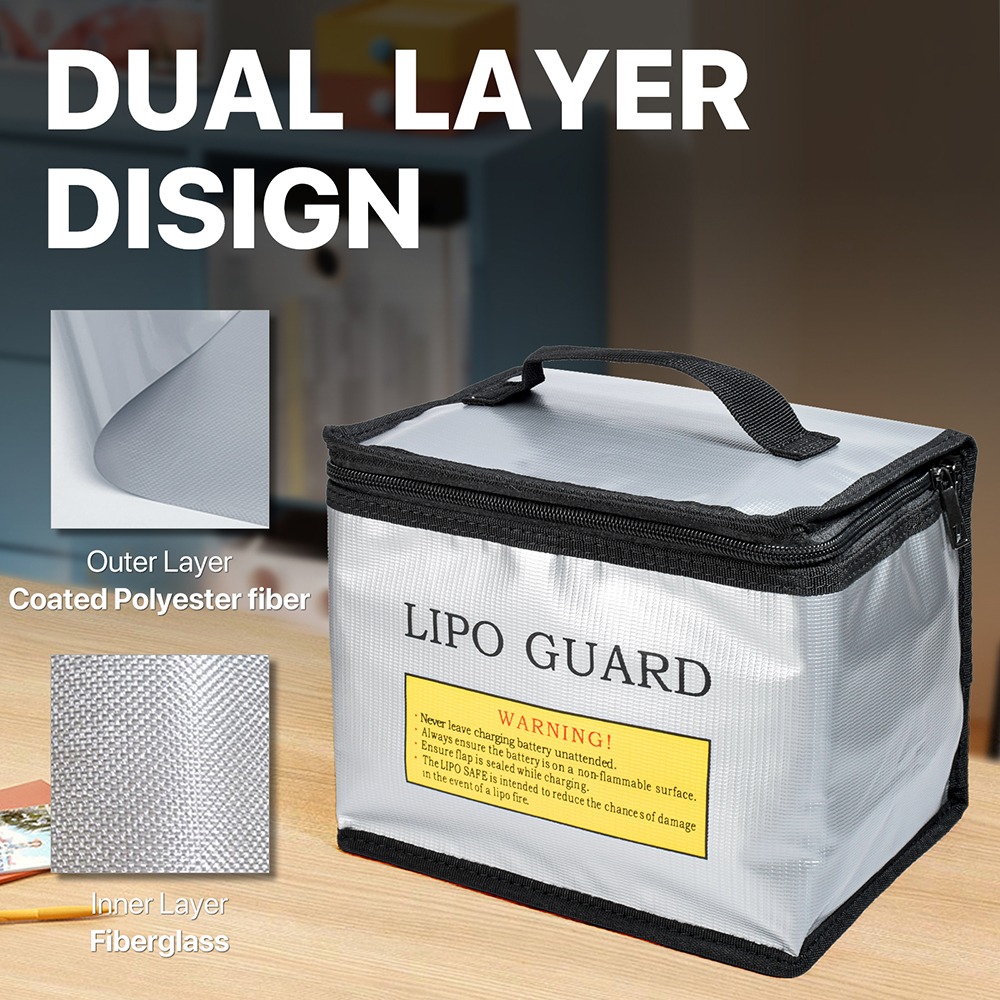 Lipo Guard Safety Bag Fireproo - Fpv Drone Bag recension och pris