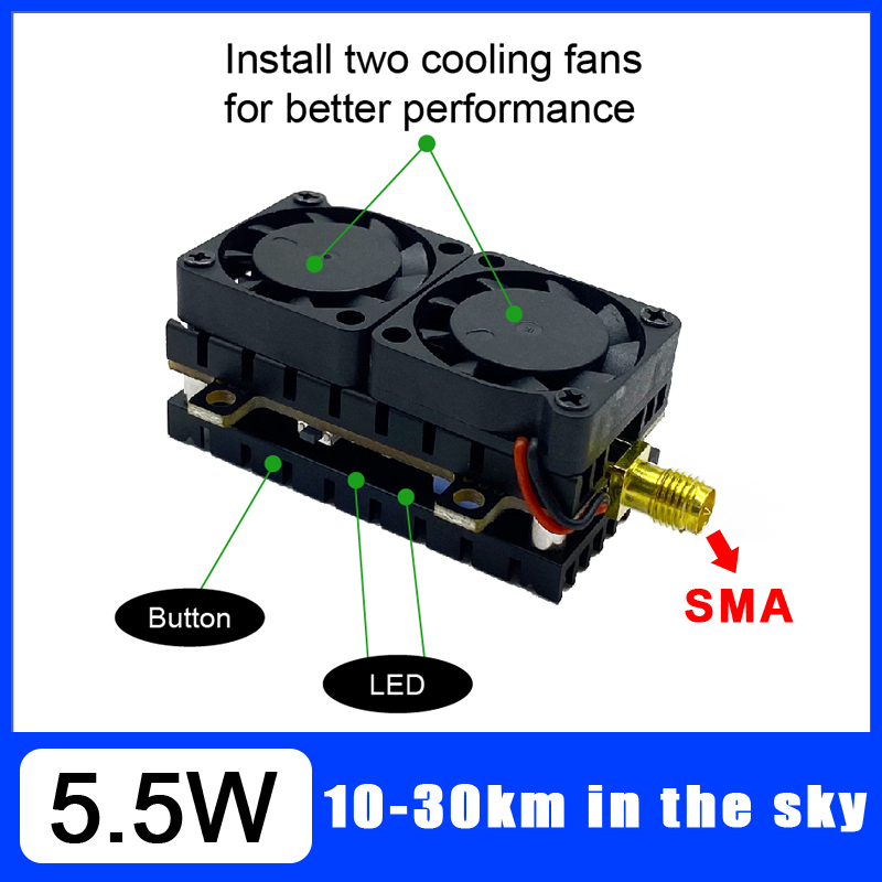 Long Range 5.8GHz 5.5W Video T - Fpv Drone Flight Controller recension och pris