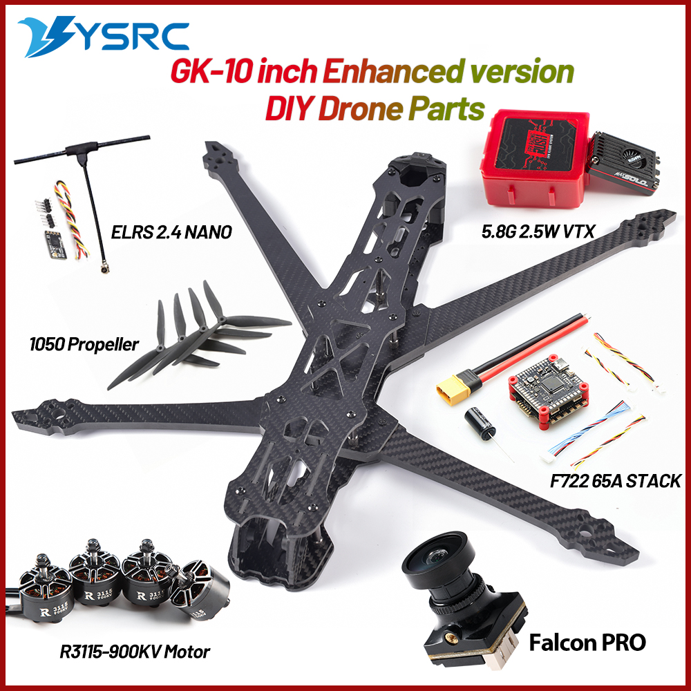 GK-V3 10 inch 435mm Wheelbase  - Fpv Drone Kit recension och pris