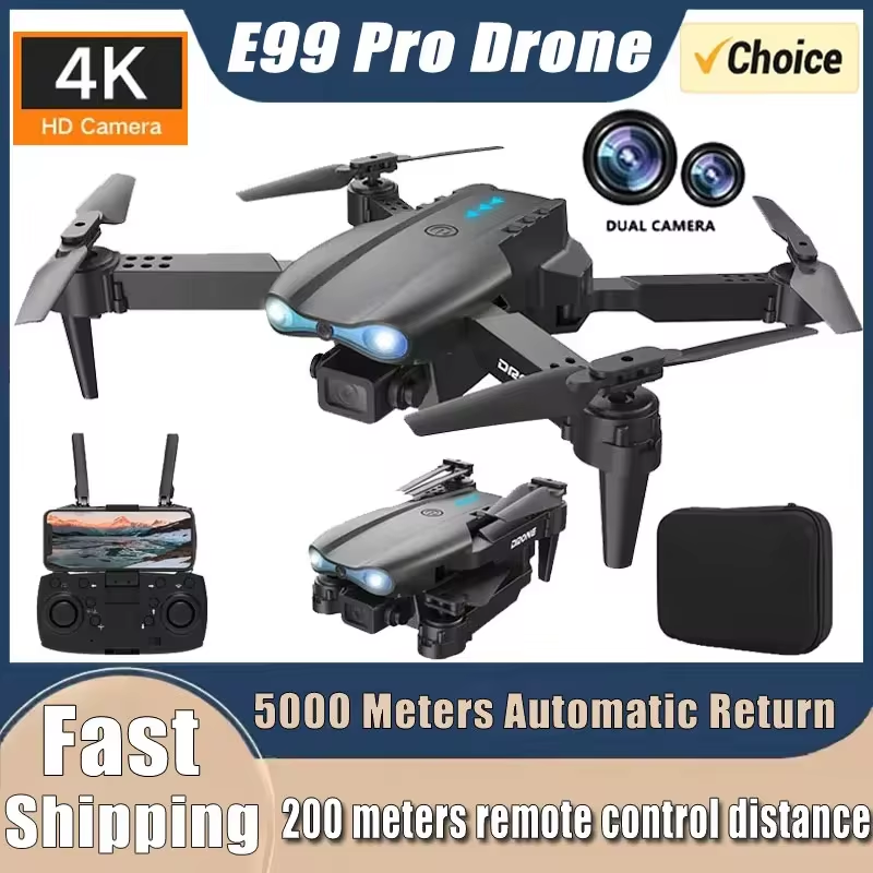 New E99Pro RC Drone 4K Profess - Fpv Drone Charger recension och pris